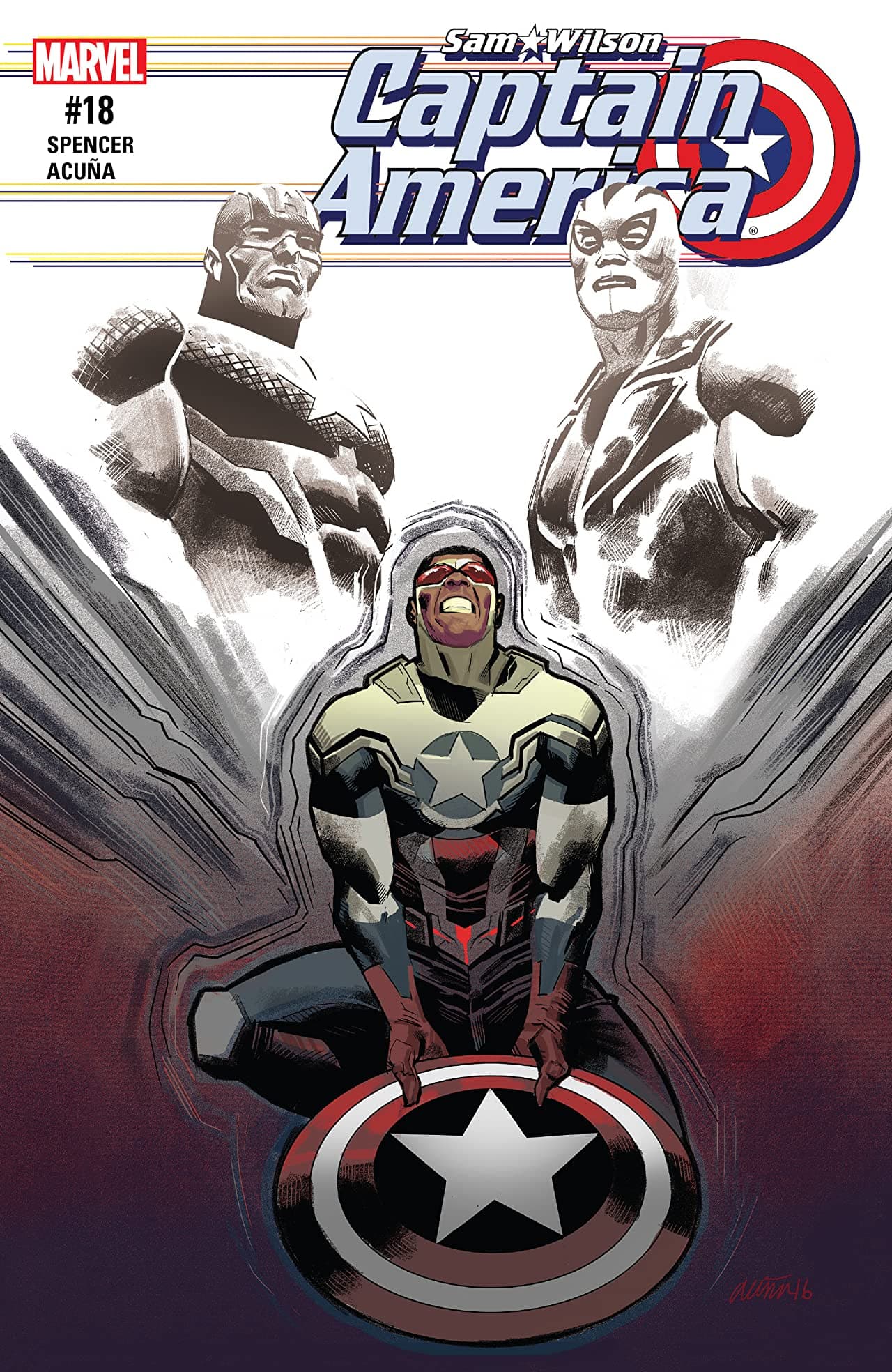 Captain America: Sam Wilson #18 cover