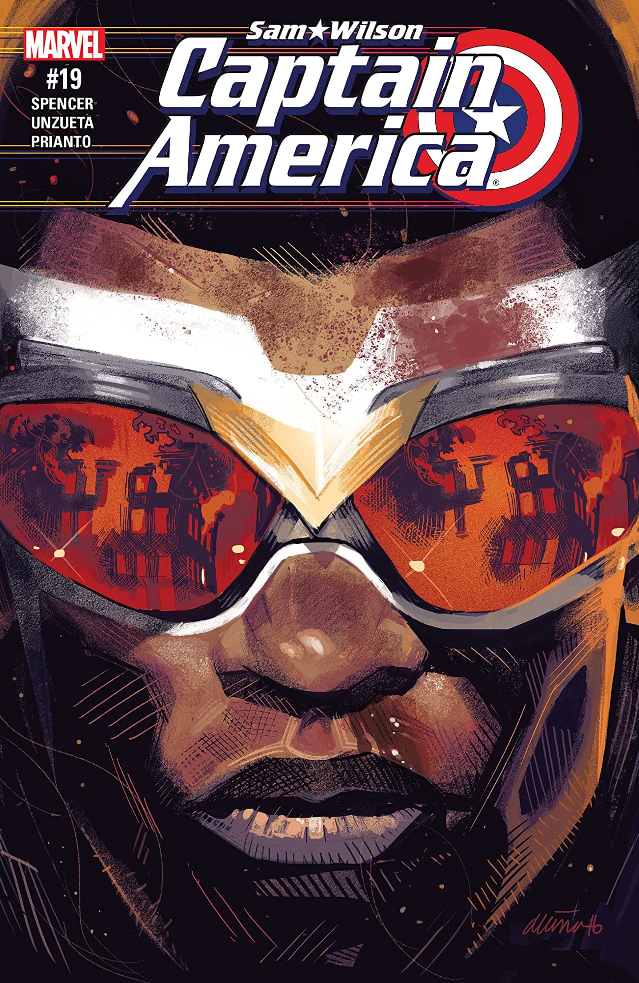 Captain America: Sam Wilson #19 cover