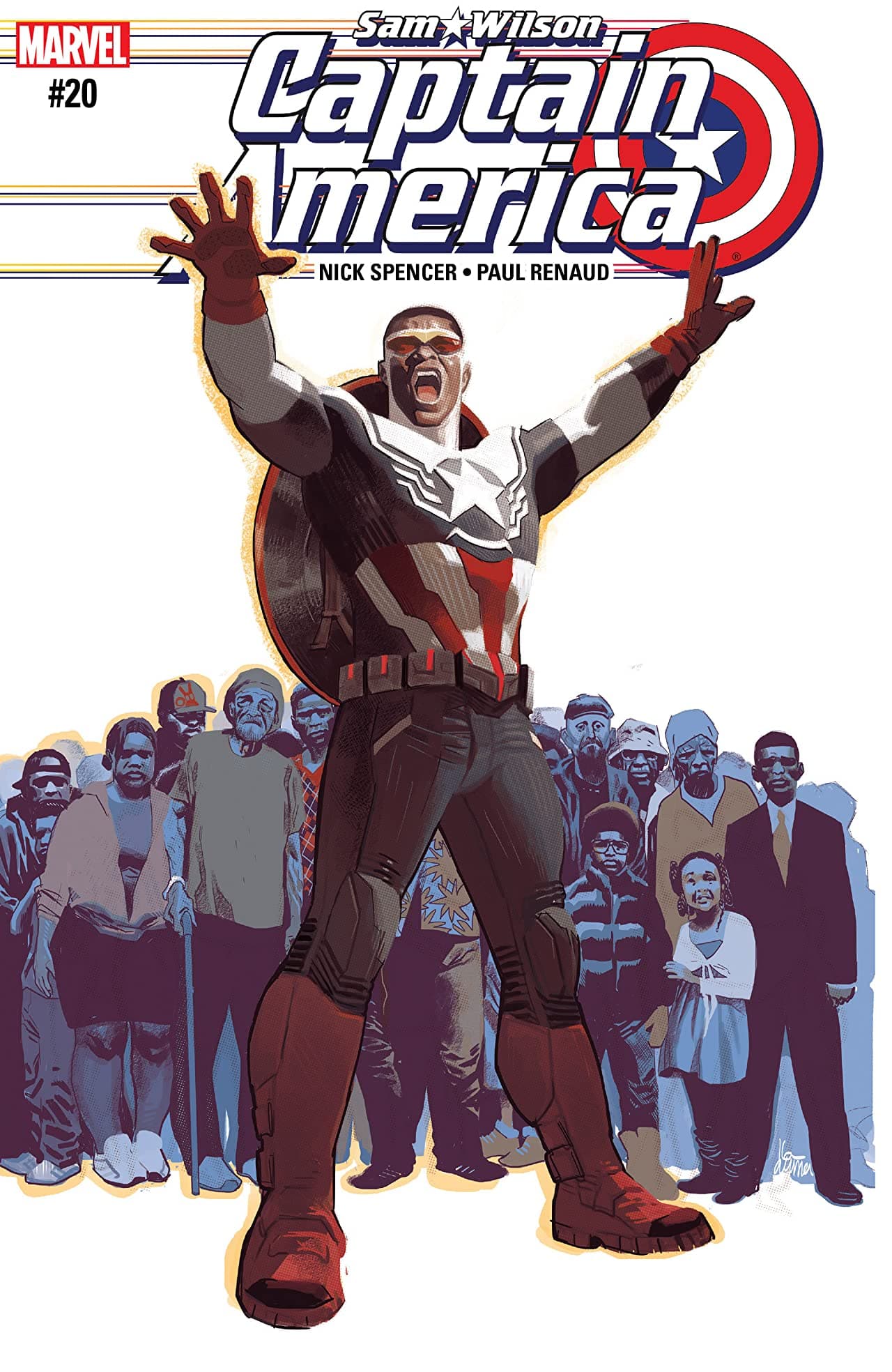 Captain America: Sam Wilson #20 cover