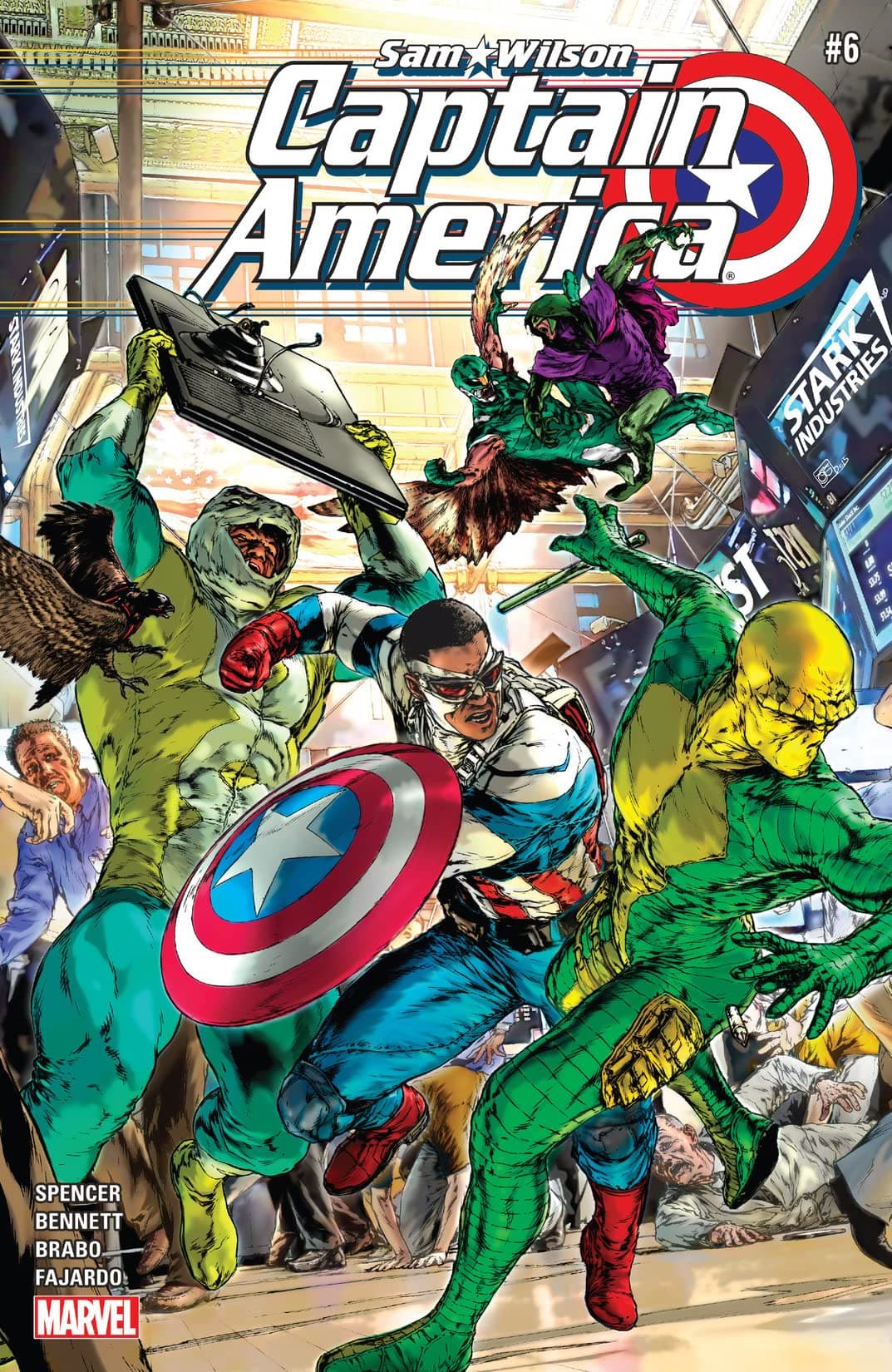 Captain America: Sam Wilson #6 cover