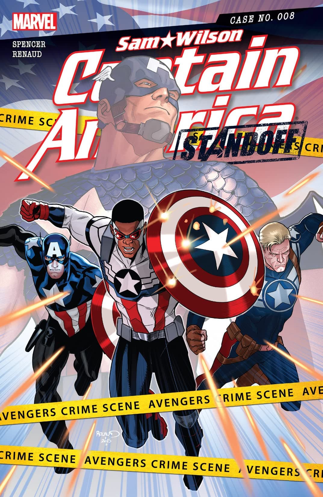 Captain America: Sam Wilson #8 cover