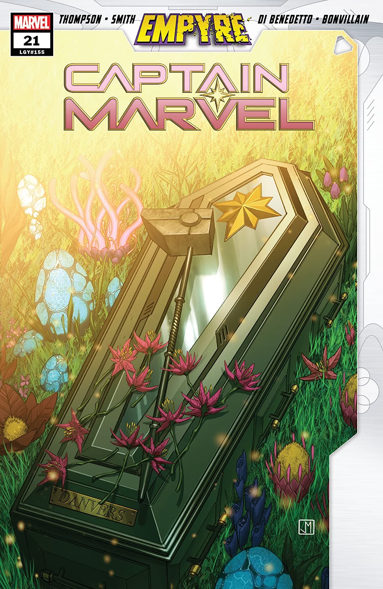 Captain Marvel #21 cover