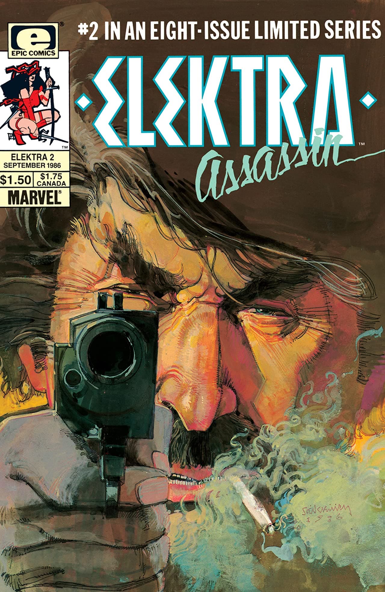 Elektra: Assassin #2 cover