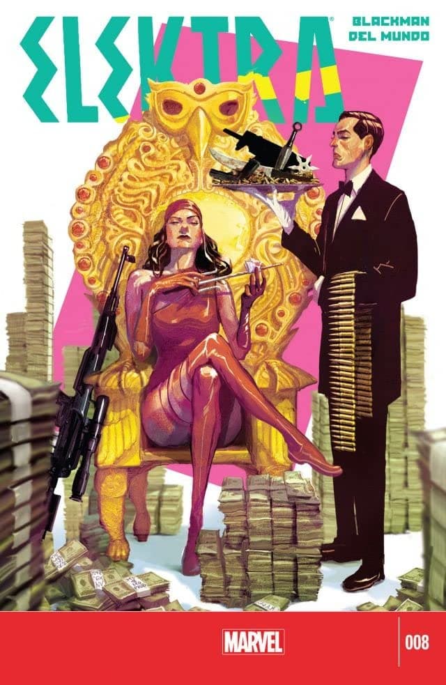 Elektra #8 cover