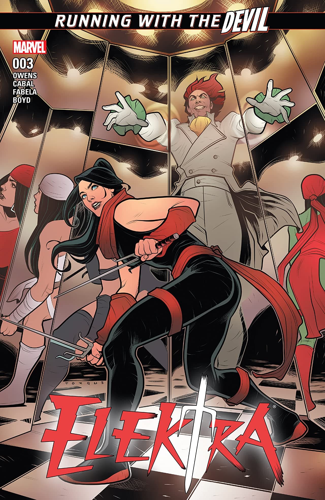 Elektra #3 cover