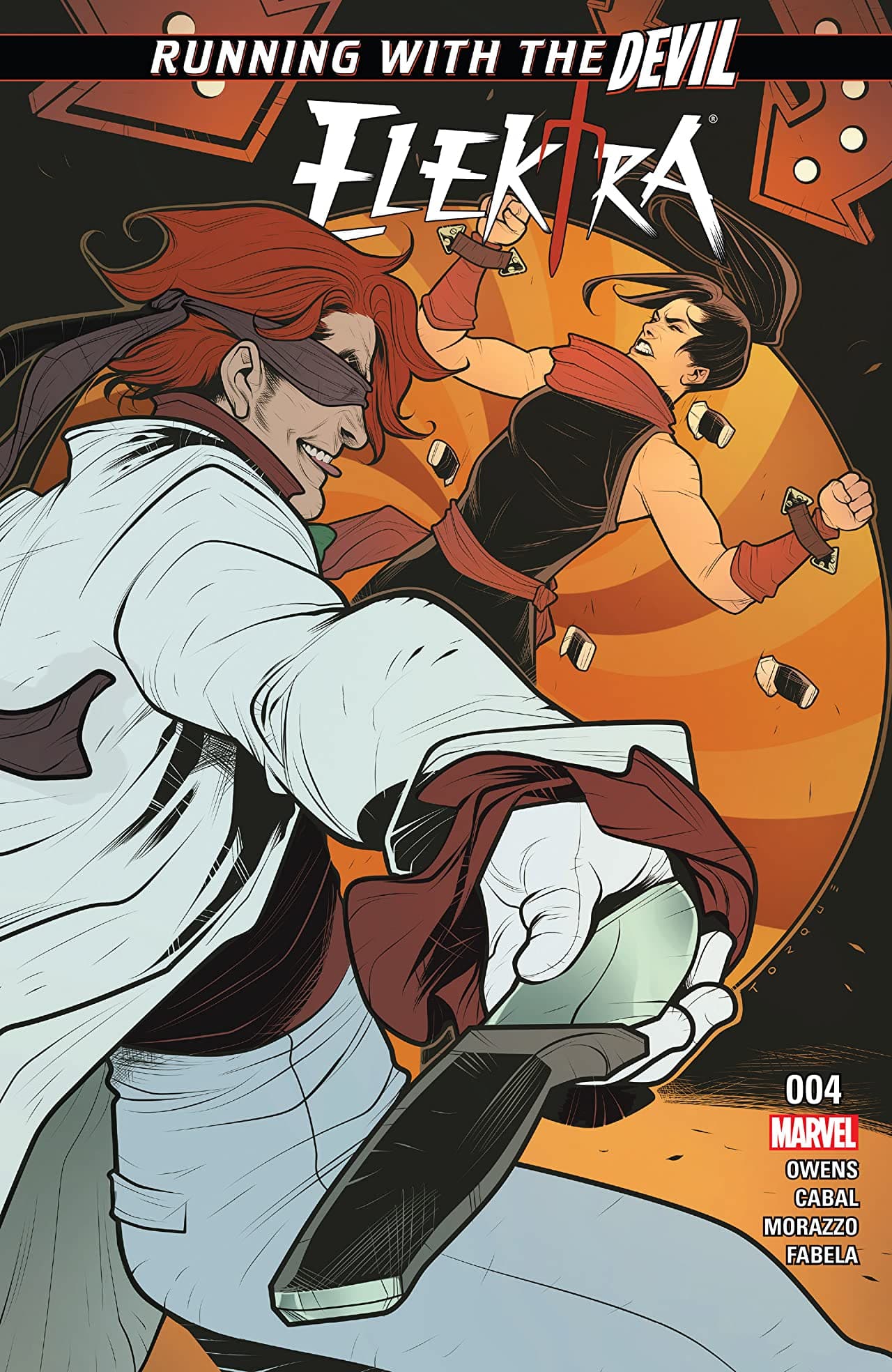 Elektra #4 cover