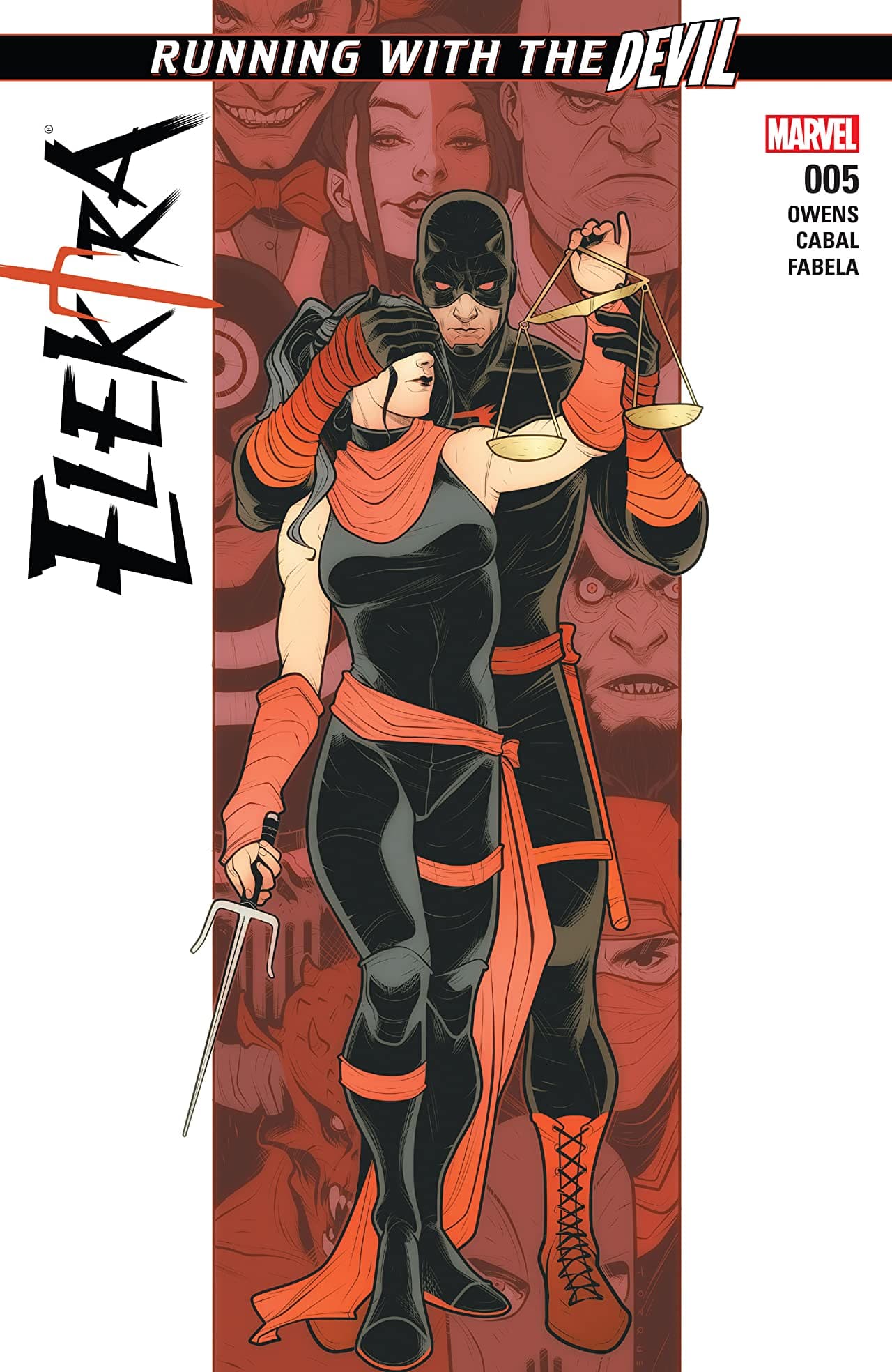 Elektra #5 cover