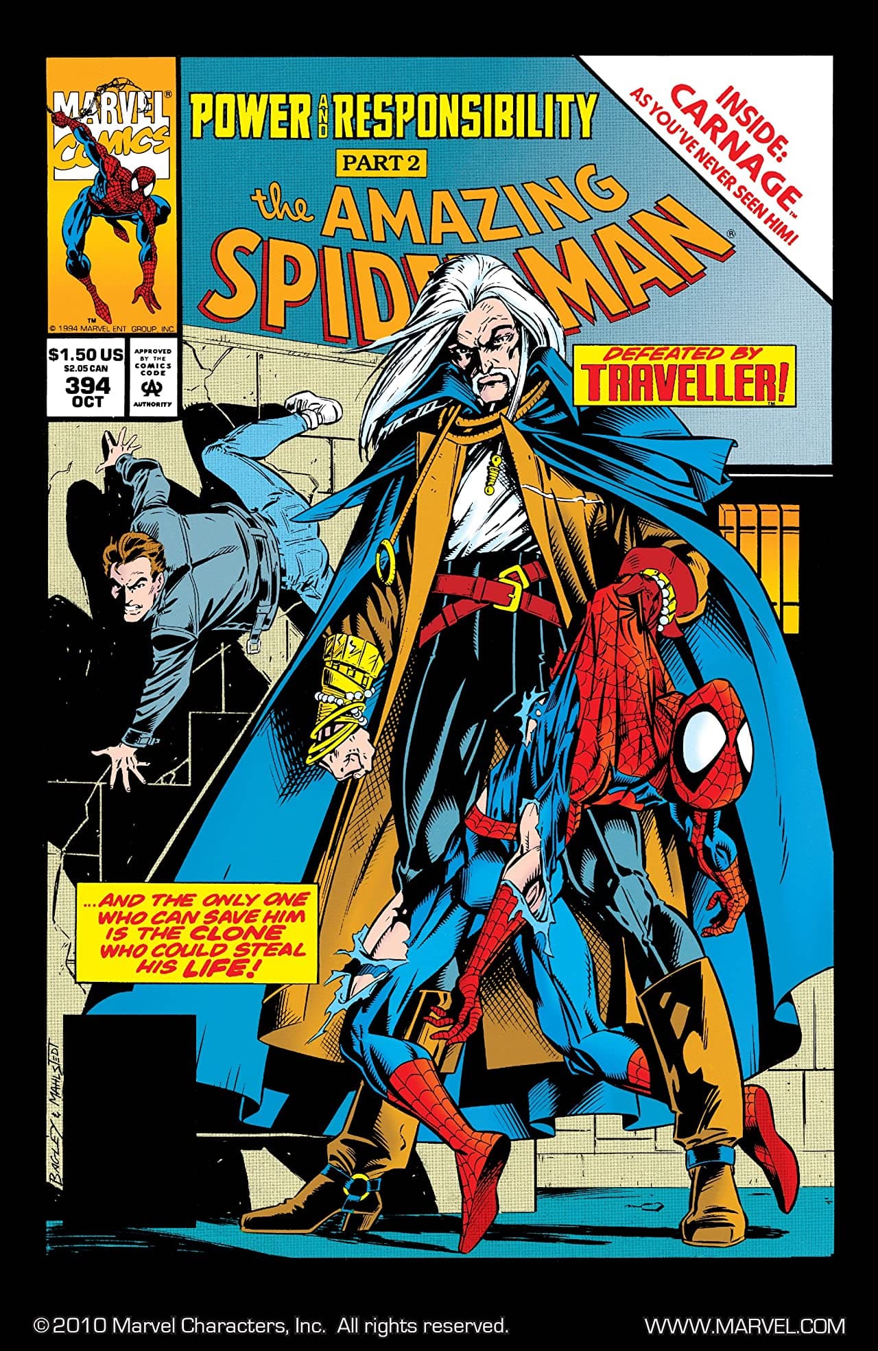 The Amazing Spider-Man #394 cover