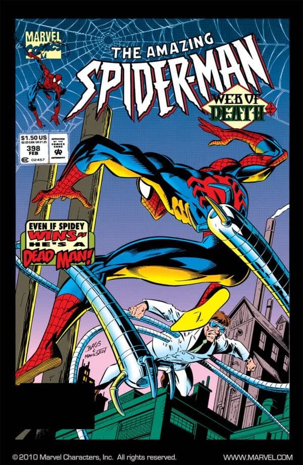 The Amazing Spider-Man #398 cover