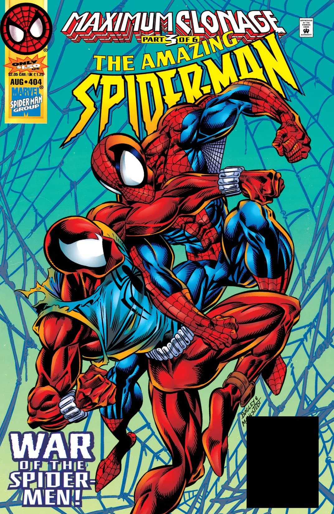 The Amazing Spider-Man #404 cover