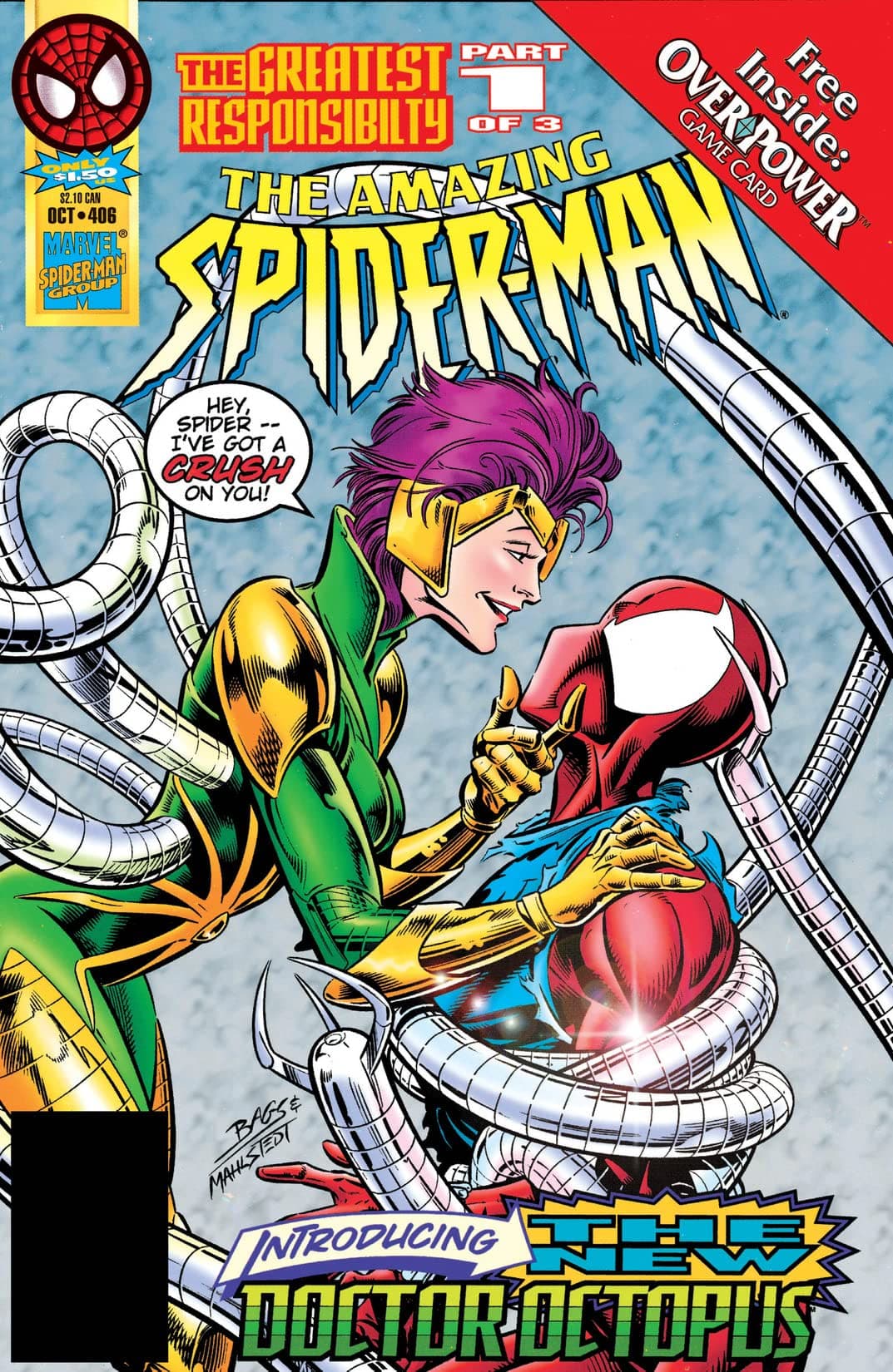 The Amazing Spider-Man #406 cover