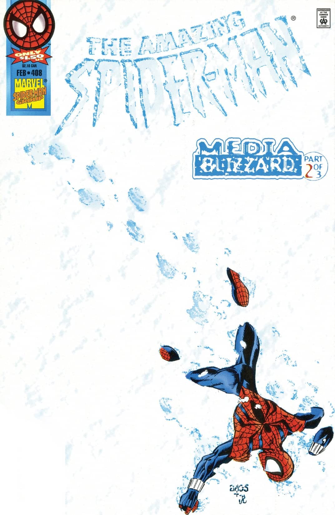 The Amazing Spider-Man #408 cover
