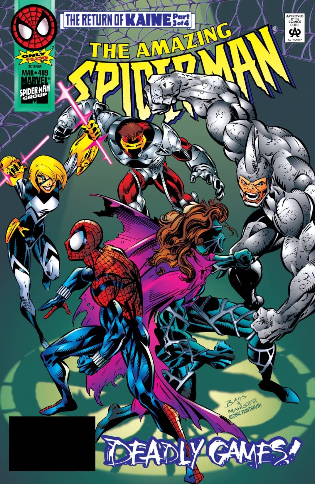 The Amazing Spider-Man #409 cover