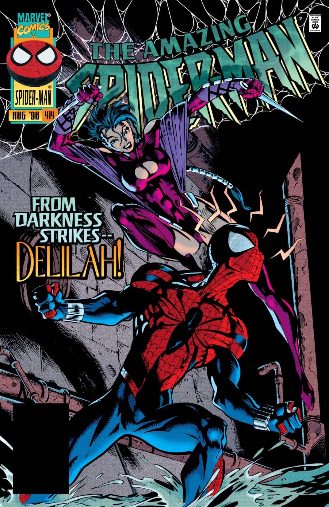The Amazing Spider-Man #414 cover