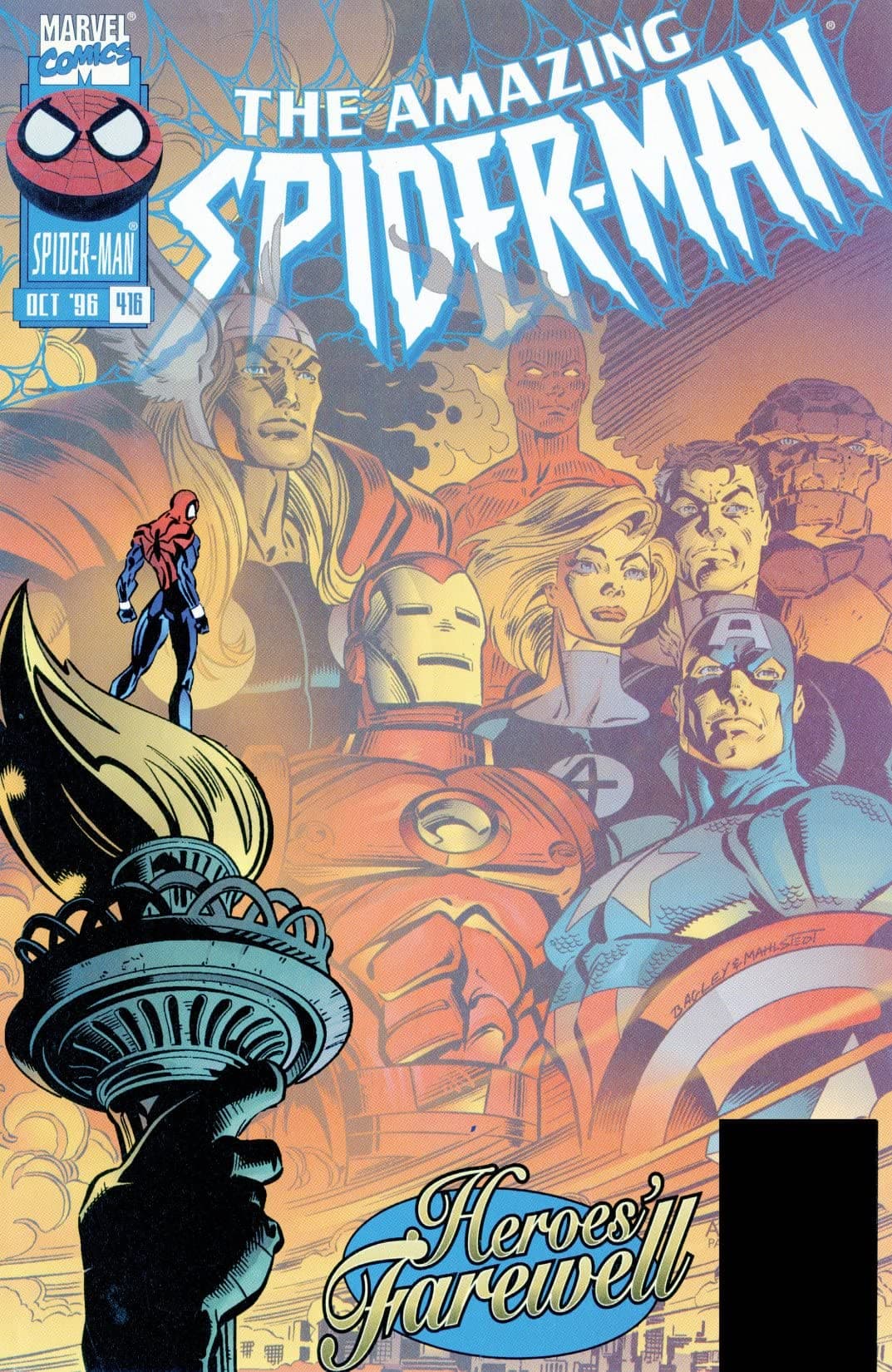 The Amazing Spider-Man #416 cover