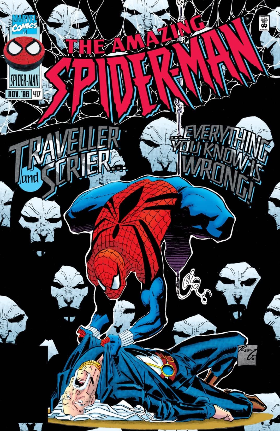 The Amazing Spider-Man #417 cover