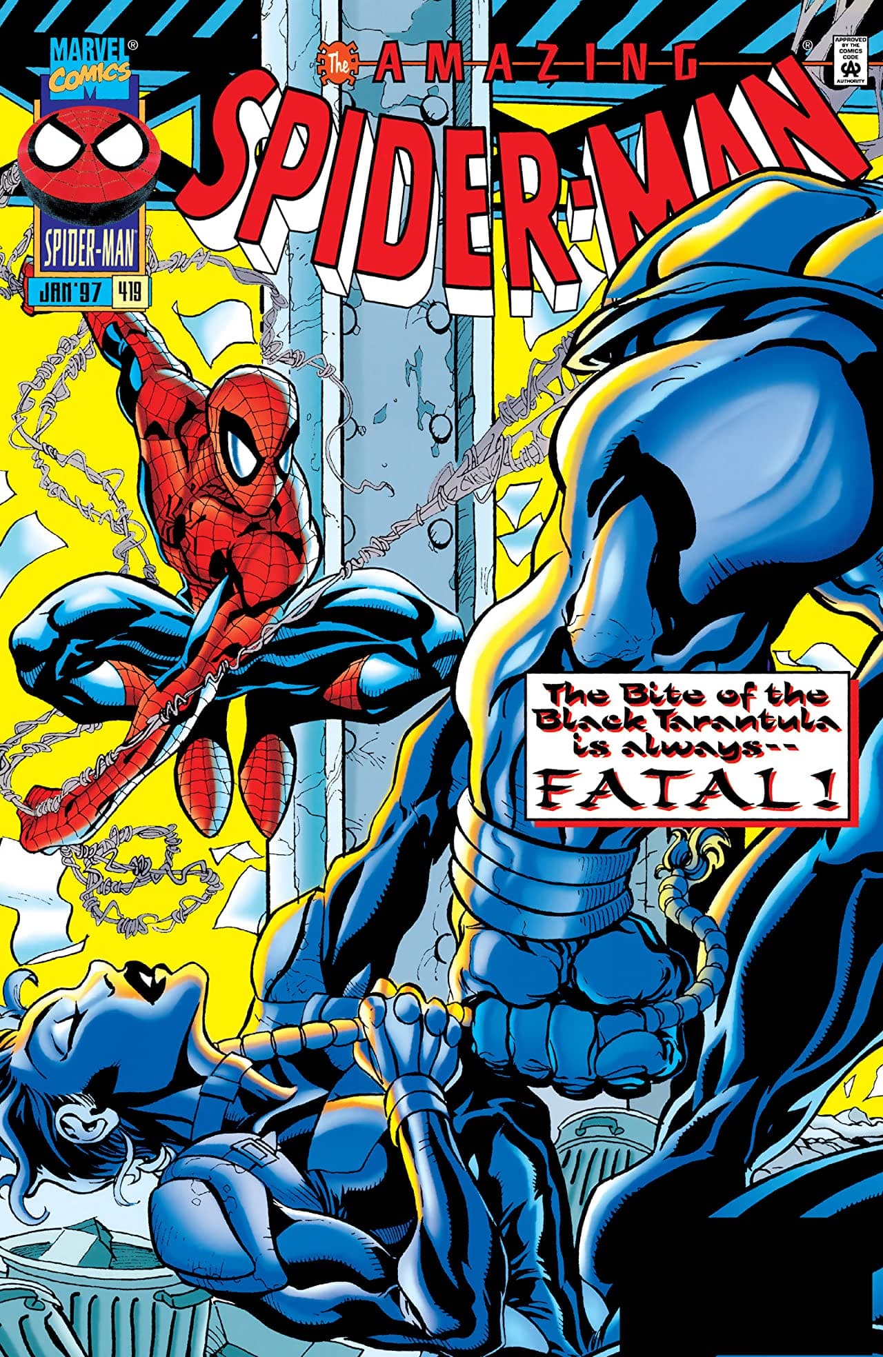 The Amazing Spider-Man #419 cover