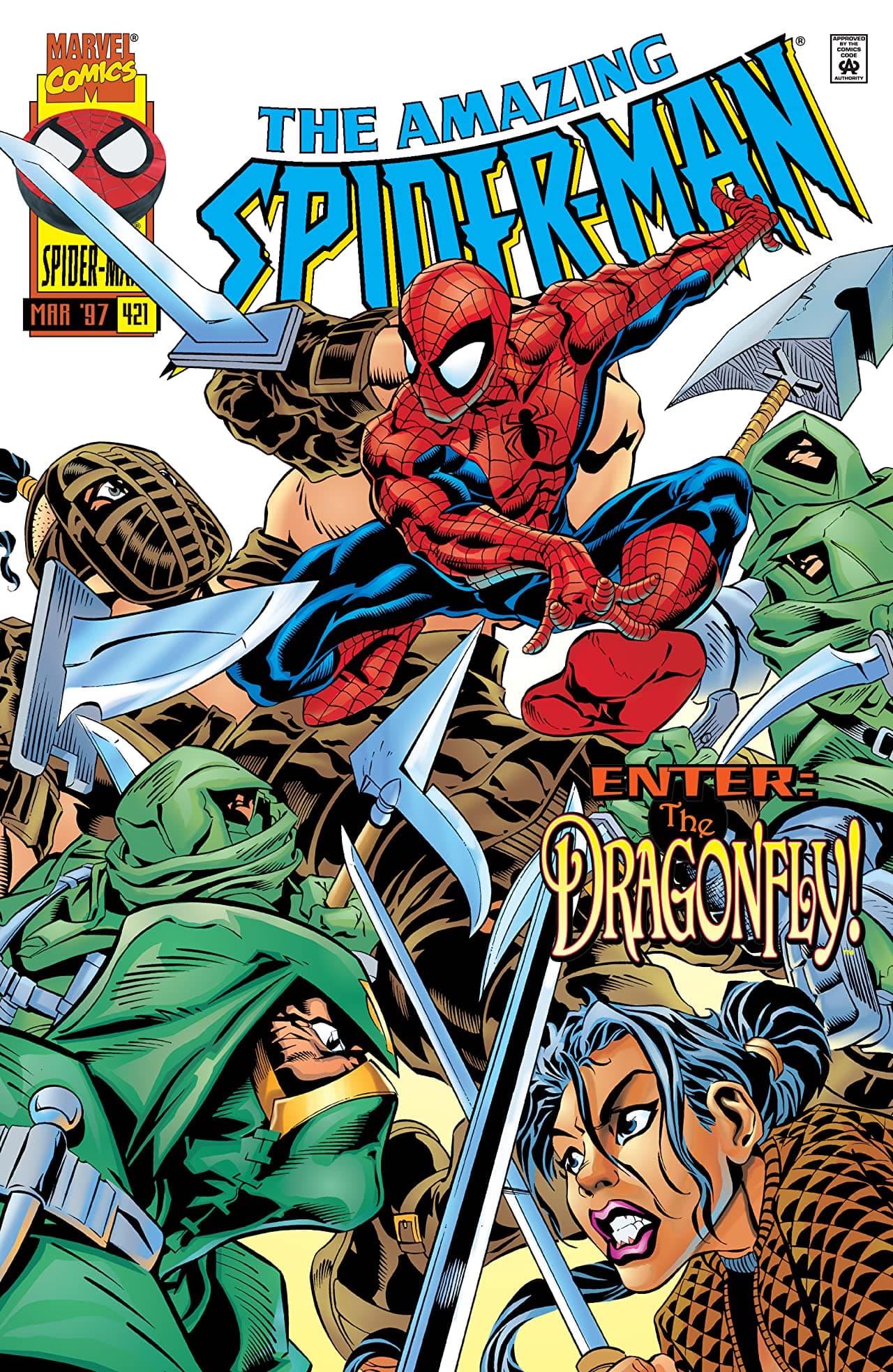 The Amazing Spider-Man #421 cover