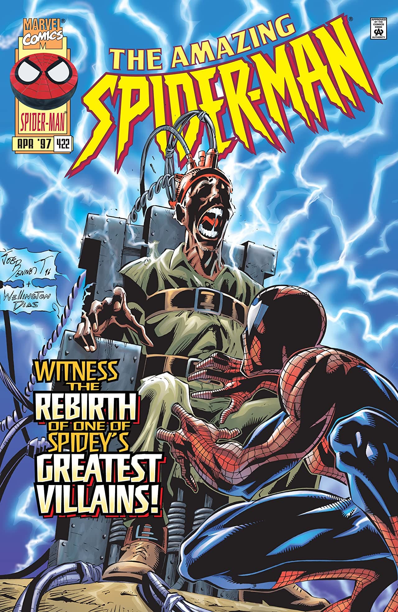 The Amazing Spider-Man #422 cover