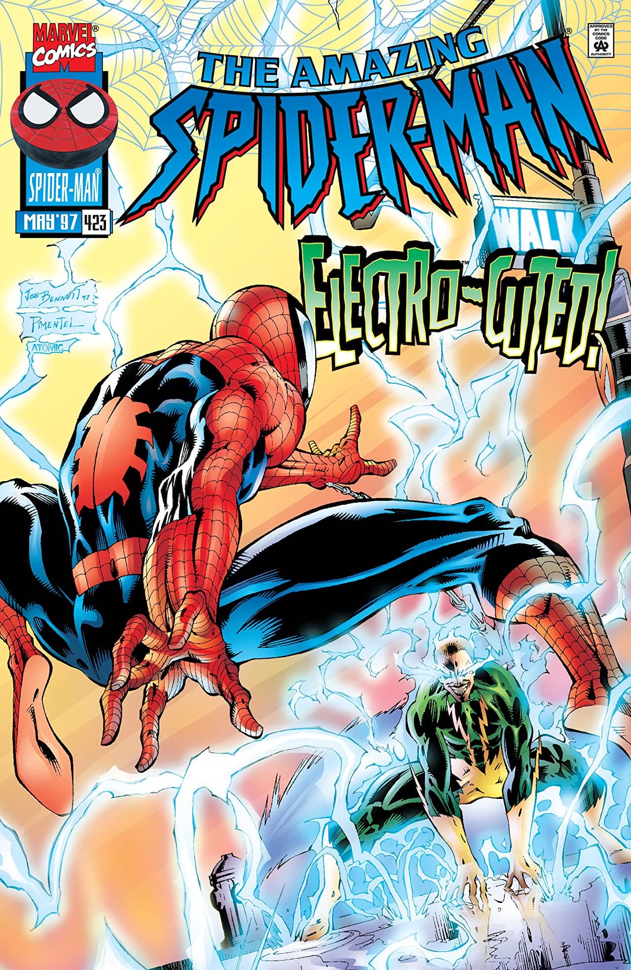 The Amazing Spider-Man #423 cover