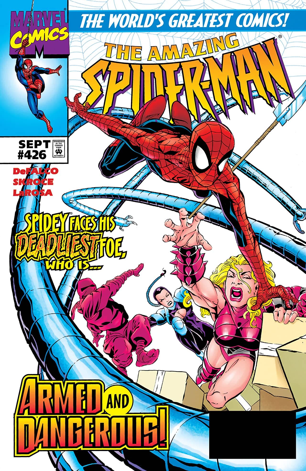 The Amazing Spider-Man #426 cover