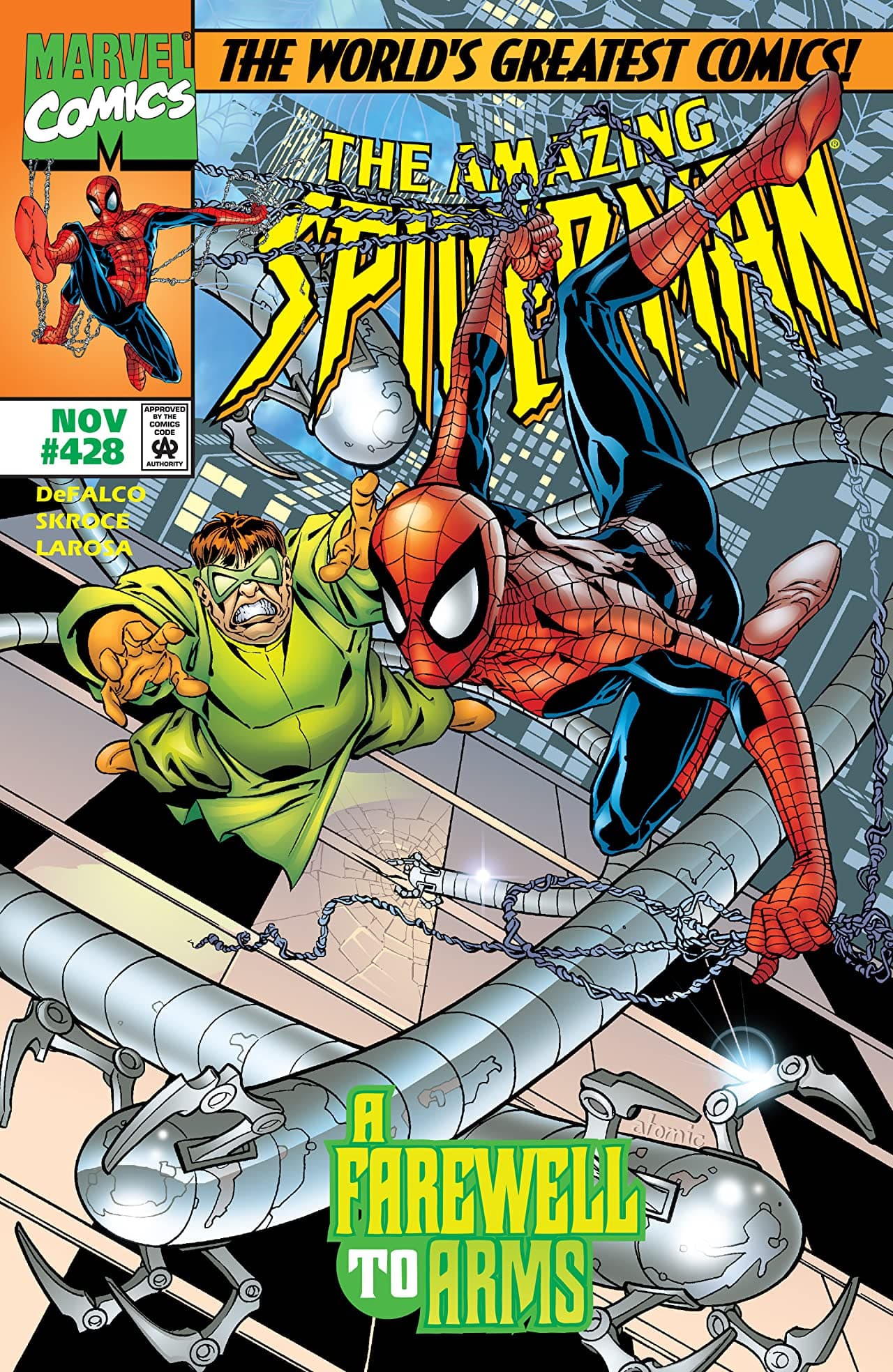 The Amazing Spider-Man #428 cover