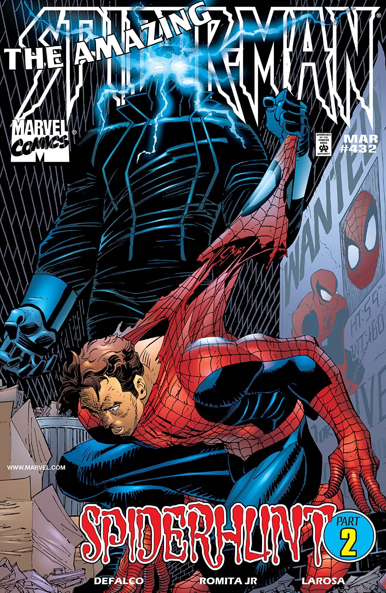 The Amazing Spider-Man #432 cover