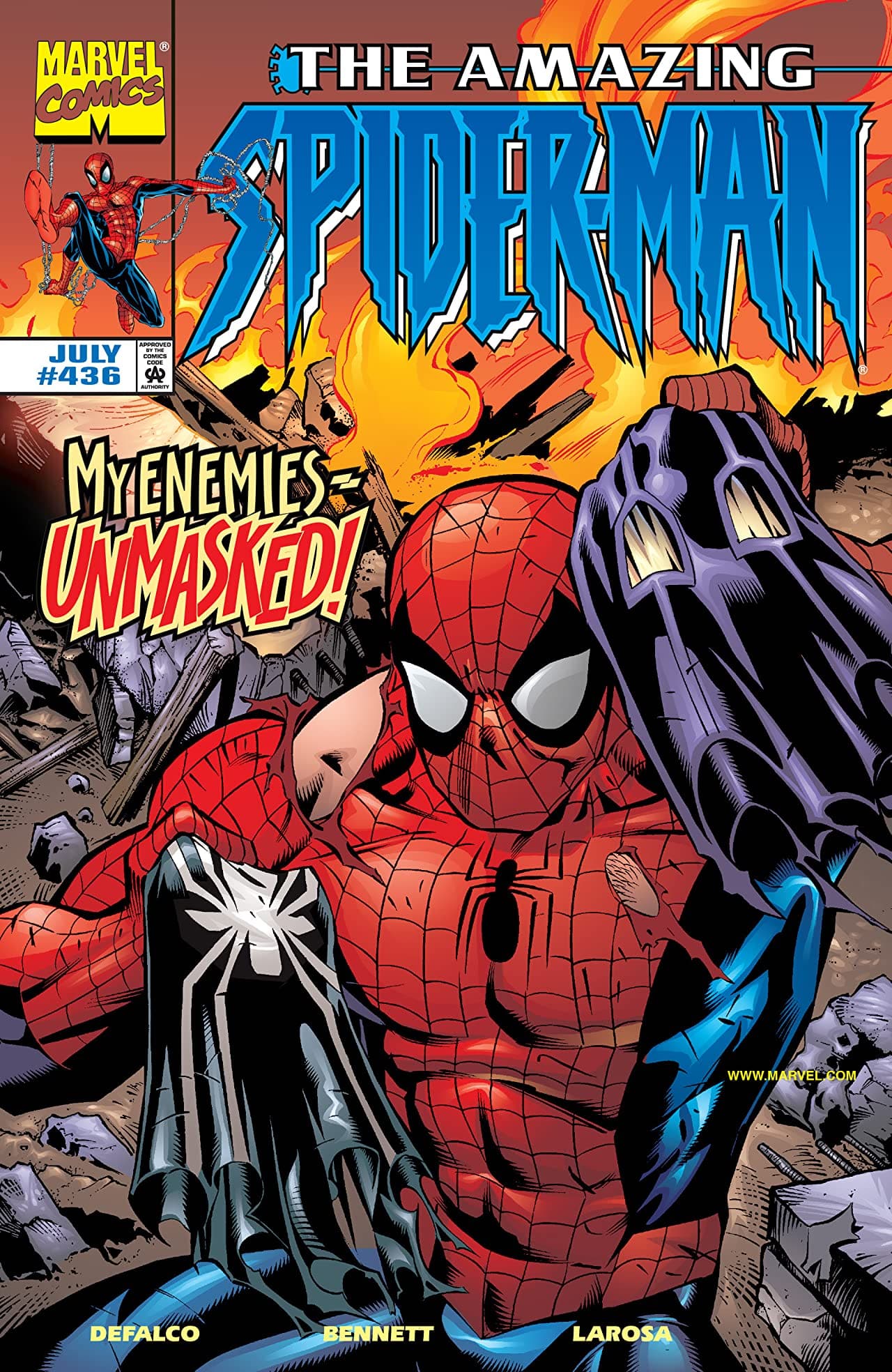 The Amazing Spider-Man #436 cover