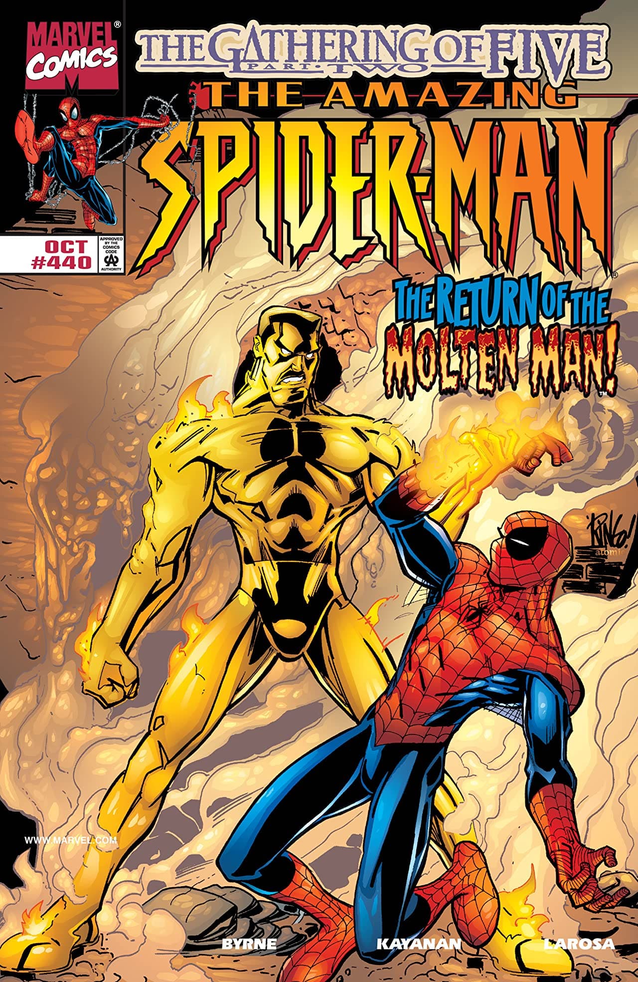 The Amazing Spider-Man #440 cover