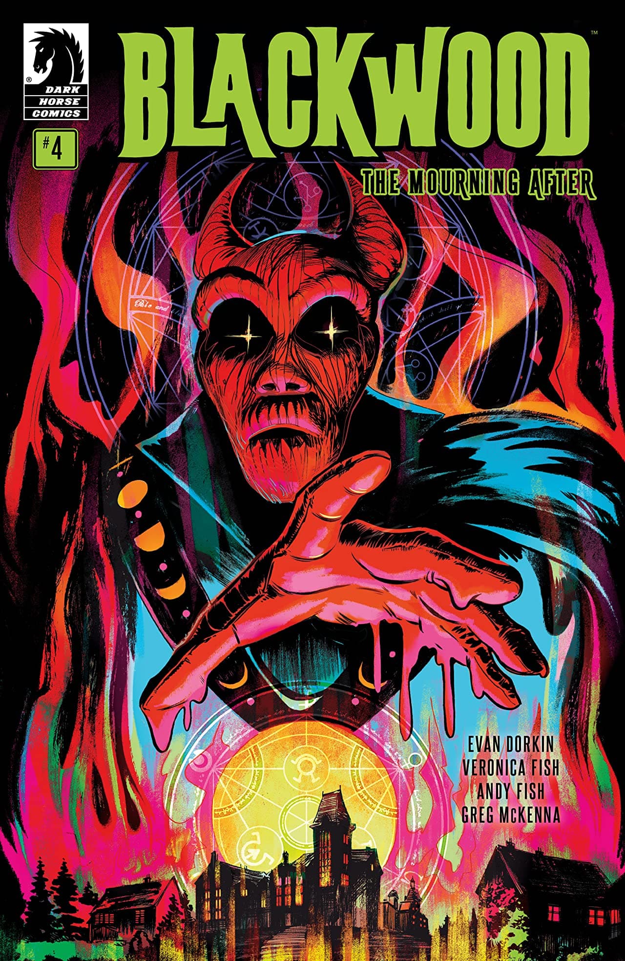Blackwood: The Mourning After #4 cover