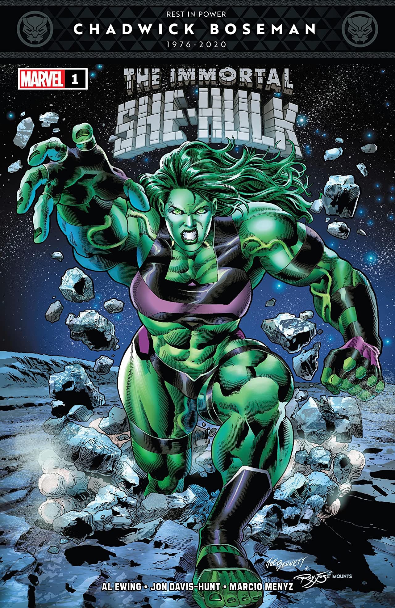 Immortal She-Hulk #1 cover