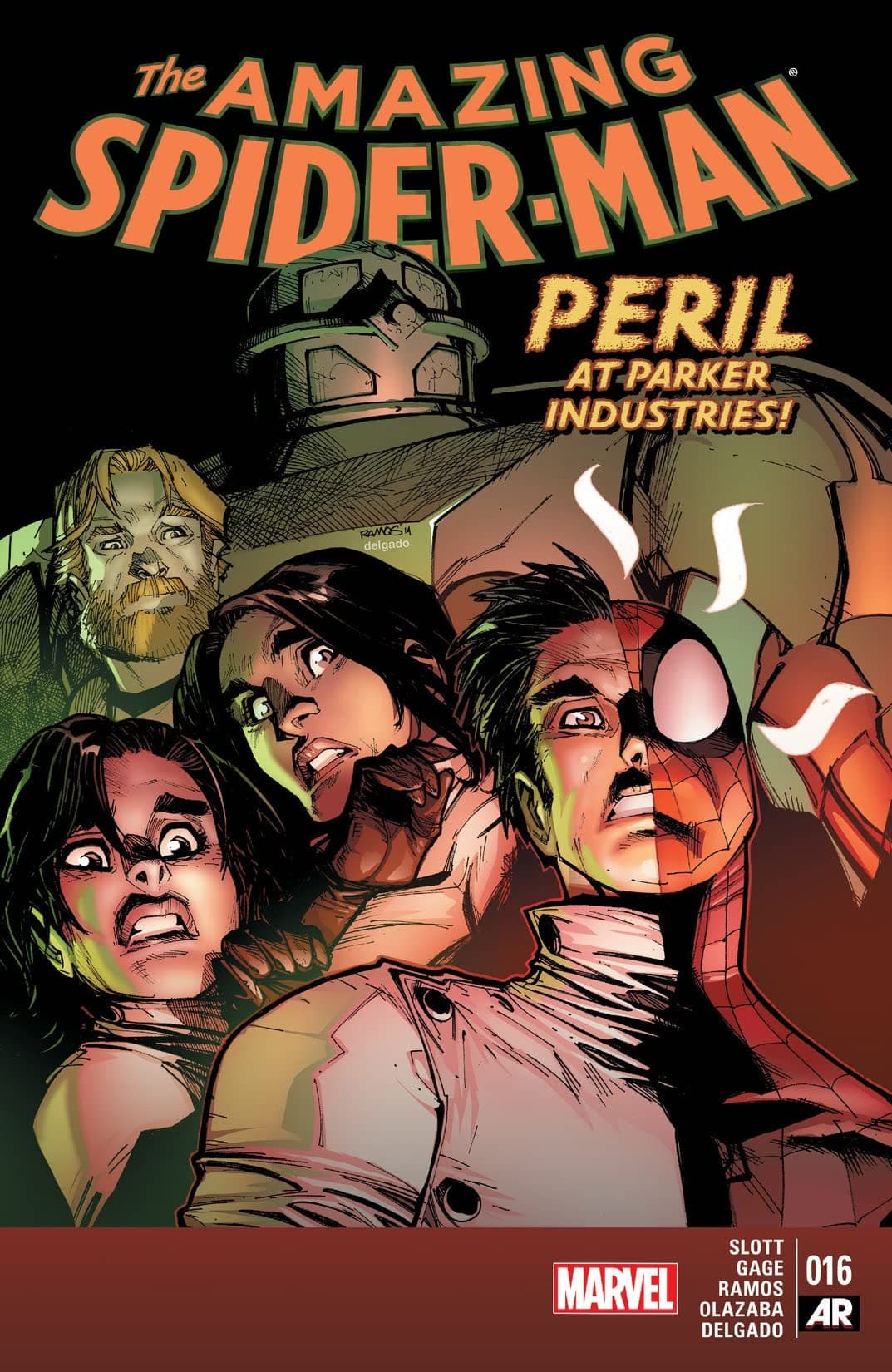 The Amazing Spider-Man #16 cover