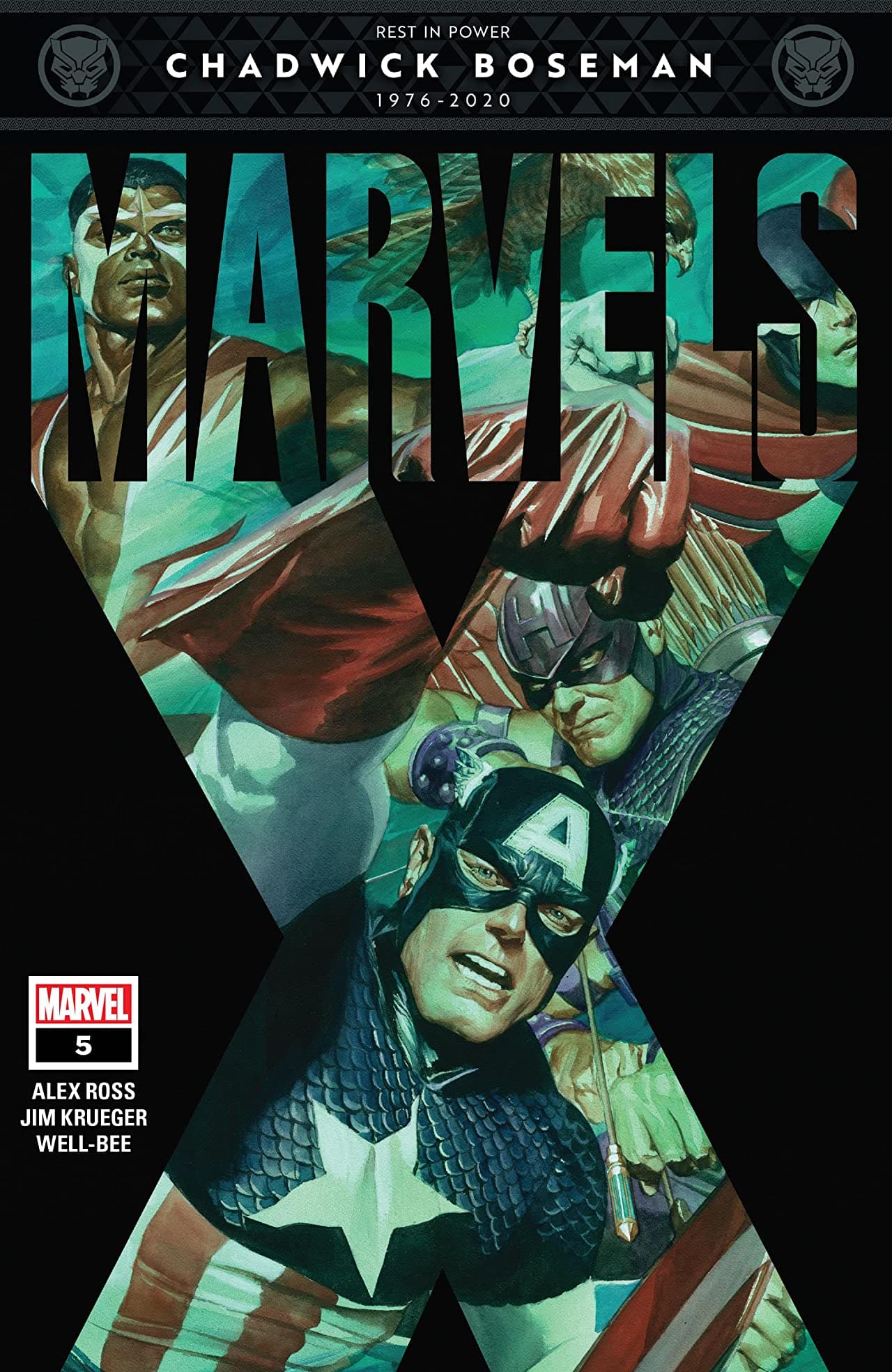 Marvels X #5 cover