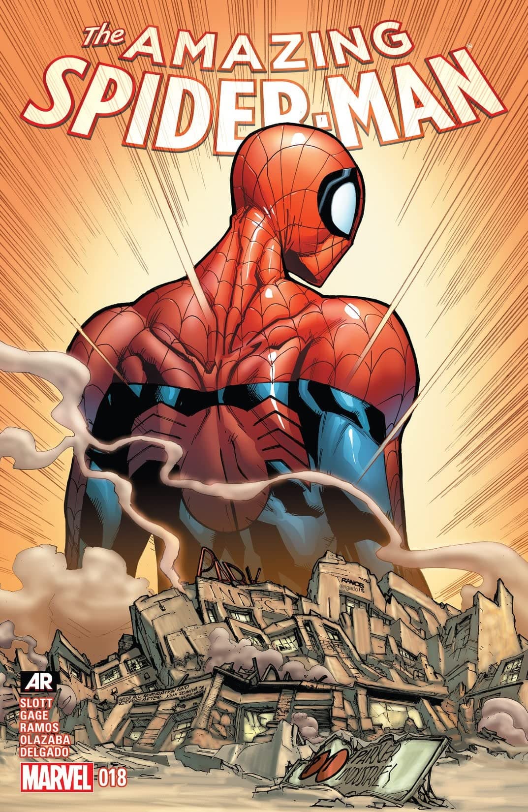 The Amazing Spider-Man #18 cover