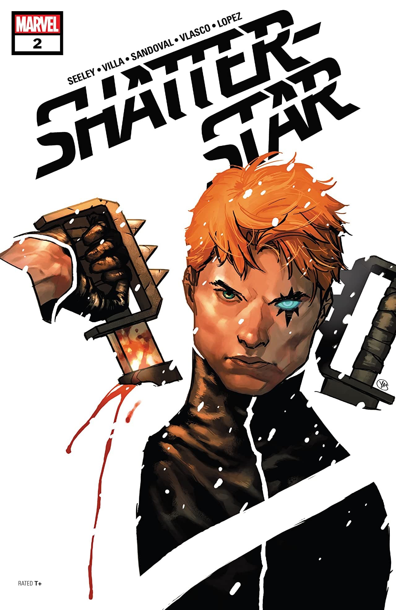 Shatterstar #2 cover