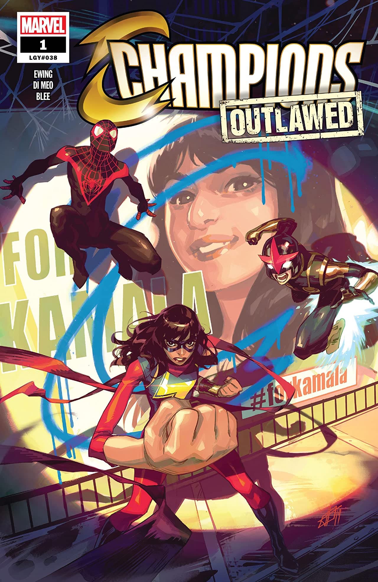 Champions cover — © Marvel Comics