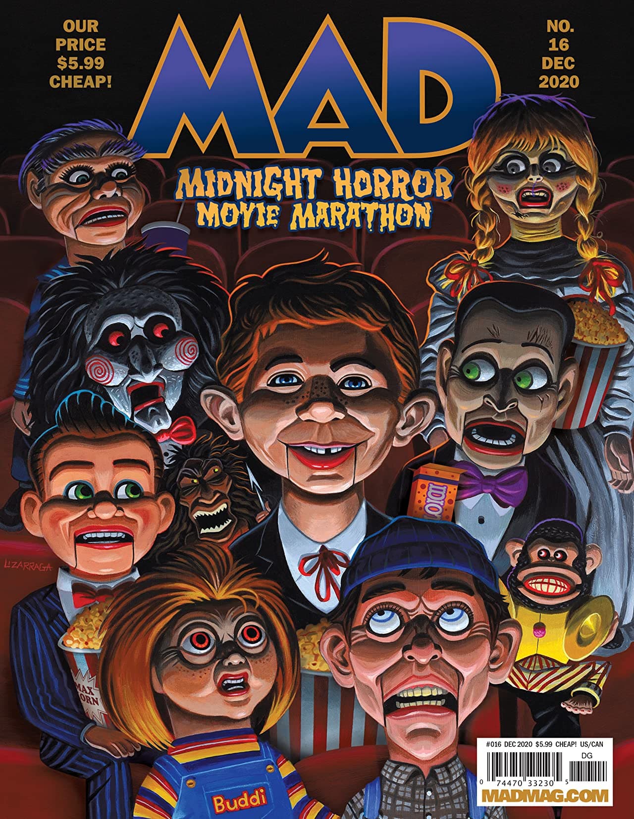 MAD Magazine #16 cover