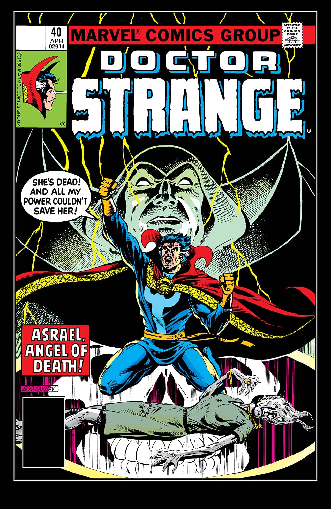 Doctor Strange #40 cover