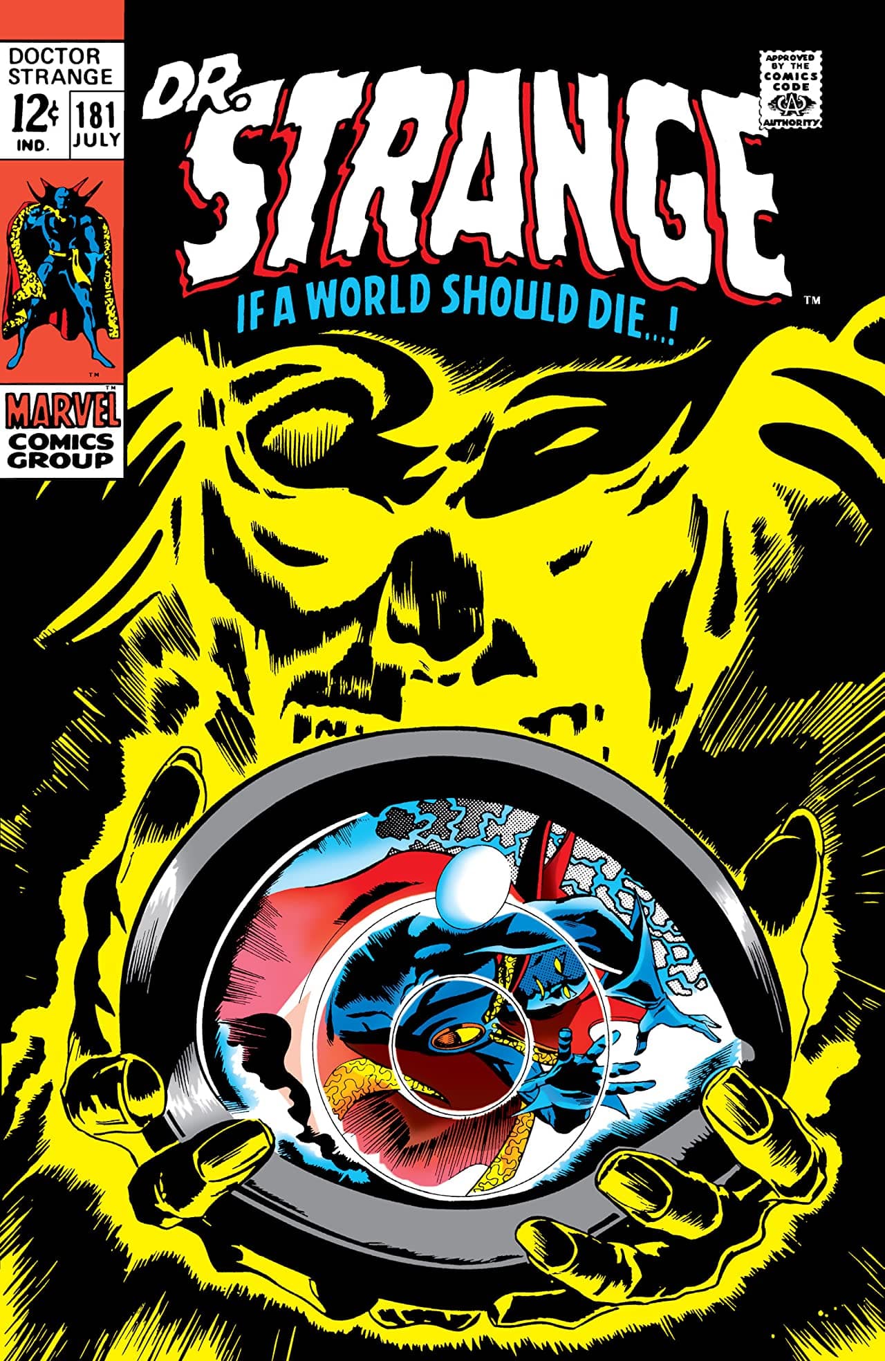 Doctor Strange #181 cover