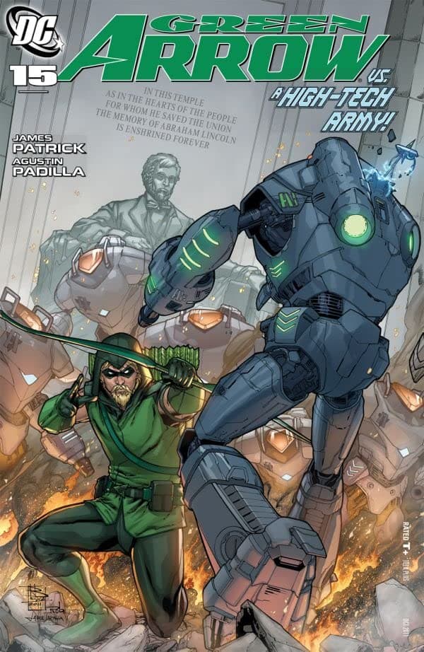 Green Arrow #15 cover