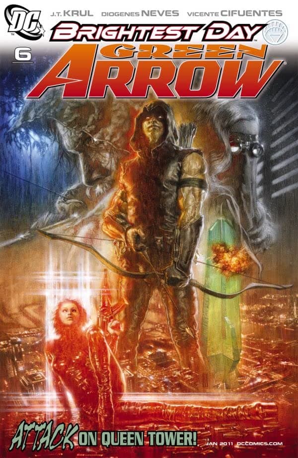Green Arrow #6 cover
