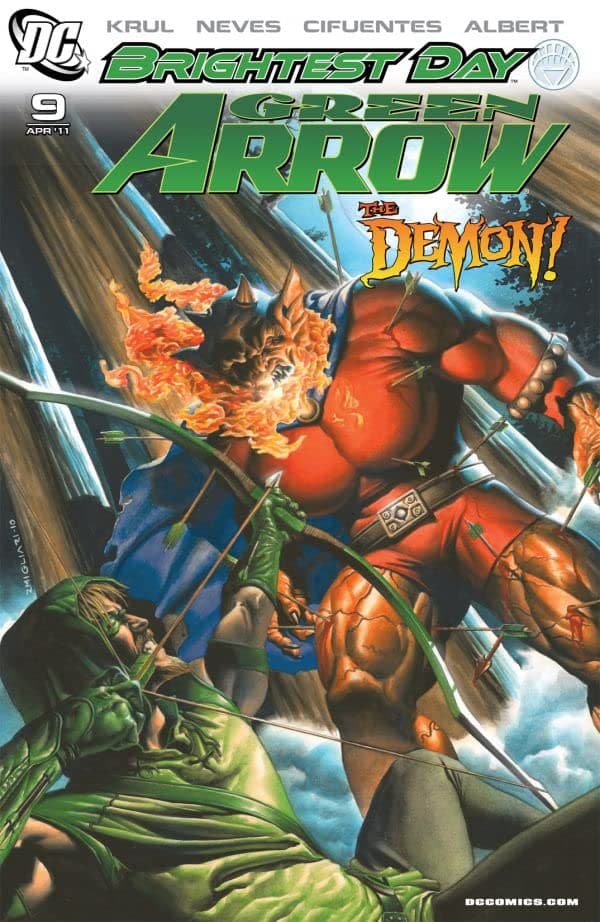 Green Arrow #9 cover