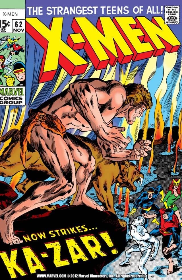 The X-Men #62