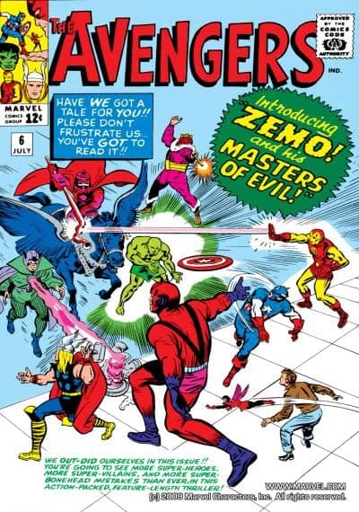 The Avengers #6 cover