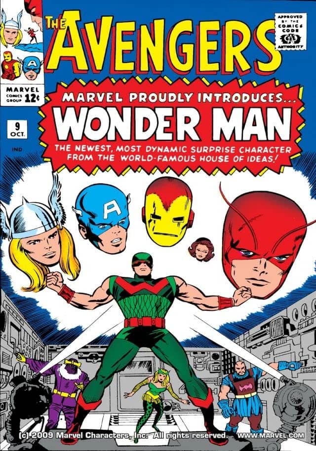 The Avengers #9 cover