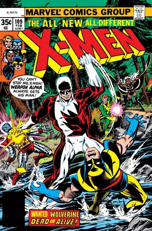 The X-Men #109 cover