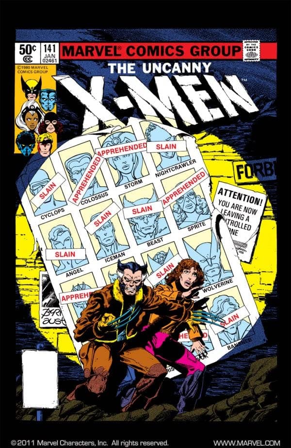 The X-Men #141 cover
