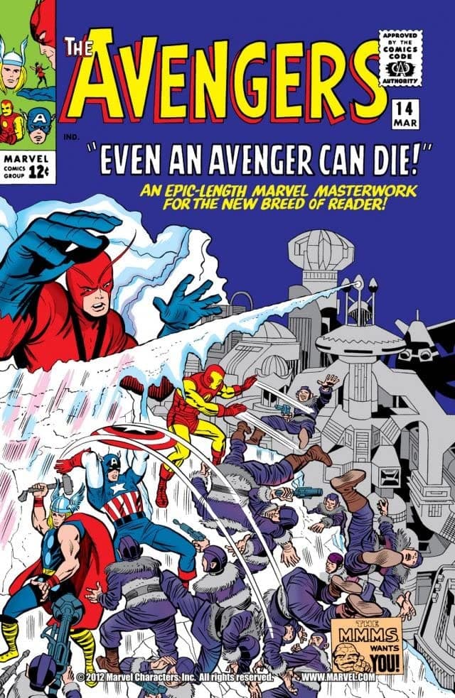 The Avengers #14 cover