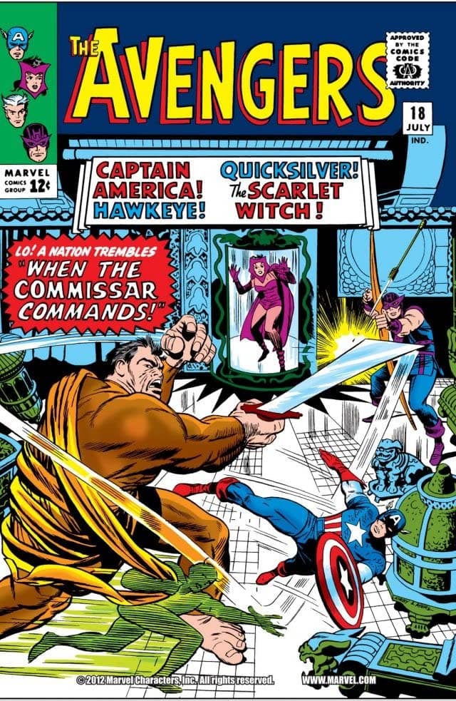 The Avengers #18
