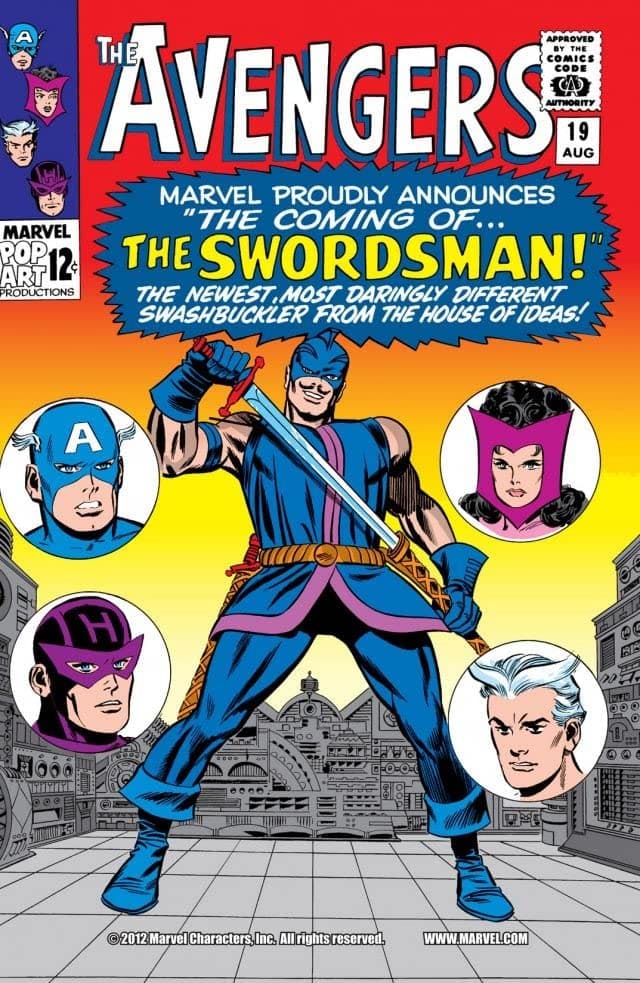 The Avengers #19 cover